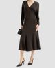 Brunello Cucinelli Women's Techno Wool Jersey Dress with Monili - 2