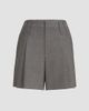 Brunello Cucinelli Women's Tropical Luxury Wool Formal Shorts with Monili - 1