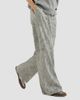 Brunello Cucinelli Women's Virgin Wool and Cashmere Twill Flannel Loose Flared Trousers - 5