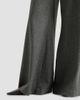 Brunello Cucinelli Women's Virgin Wool and Cashmere Twill Flannel Wide Flare Trousers with Monili - 6