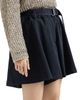Brunello Cucinelli Women's Virgin Wool Crêpe Chevron Skirt Pants with Monili - 2