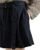 Brunello Cucinelli Women's Virgin Wool Crêpe Chevron Skirt Pants with Monili - 5