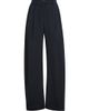 Brunello Cucinelli Women's Virgin Wool Crêpe Chevron Tailored Barrel Trousers - 7