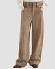 Brunello Cucinelli Women's Virgin Wool Donegal Baggy Five-pocket Trousers - 2