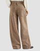 Brunello Cucinelli Women's Virgin Wool Donegal Baggy Five-pocket Trousers - 4