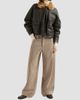 Brunello Cucinelli Women's Virgin Wool Donegal Baggy Five-pocket Trousers - 6