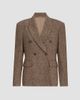 Brunello Cucinelli Women's Virgin Wool Donegal Blazer - 7