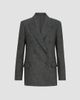 Brunello Cucinelli Women's Virgin Wool Donegal Blazer with Monili - 1