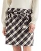 Brunello Cucinelli Women's Virgin Wool Prince of Wales Flannel Utility Mini Skirt - 2