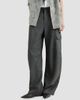 Brunello Cucinelli Women's Virgin Wool Twill Cargo Barrel Trousers with Monili - 5