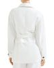 Brunello Cucinelli Women's Viscose and Linen Fluid Twill Safari Jacket with Monili - 3