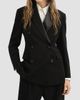 Brunello Cucinelli Women's Viscose and Virgin Wool Tuxedo Jacket with Monili - 3