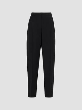 Brunello Cucinelli Women's Viscose and Virgin Wool Tuxedo Trousers