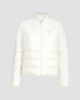 Brunello Cucinelli Women's Water-Resistant Matte Nylon Down Jacket with Logo - 7