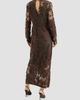 Brunello Cucinelli Women's Whispering Bloom Embroidery Knit Dress - 3