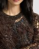 Brunello Cucinelli Women's Whispering Bloom Embroidery Knit Dress - 5