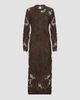 Brunello Cucinelli Women's Whispering Bloom Embroidery Knit Dress - 7