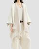 Brunello Cucinelli Women's Wool and Cashmere Double Knit Reversible Poncho - 2