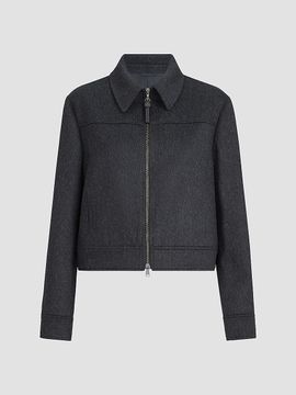 Brunello Cucinelli Women's Wool Flannel Outerwear Jacket