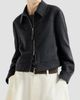 Brunello Cucinelli Women's Wool Flannel Outerwear Jacket - 2