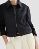Brunello Cucinelli Women's Wool Flannel Outerwear Jacket - 4