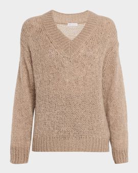 Brunello Cucinelli Wool V-Neck Sweater