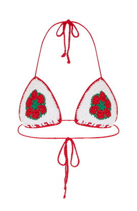 BRUNNA.CO BRUNNA.CO The Poppy Crochet Bikini Top