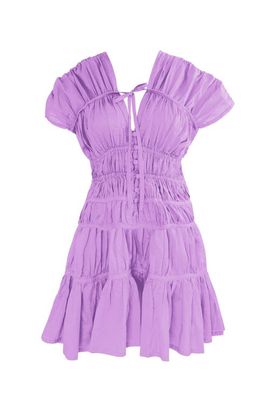 BRUNNA.CO BRUNNA.CO The Srikandi Ruffle Mini Dress
