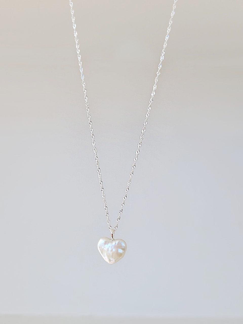 BSWAN 25SS Baroque Heart Necklace