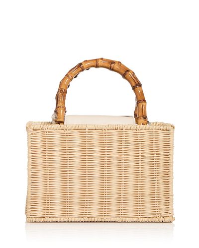 Btb Los Angeles Btb Los Angeles Chloe Small Rattan Bag