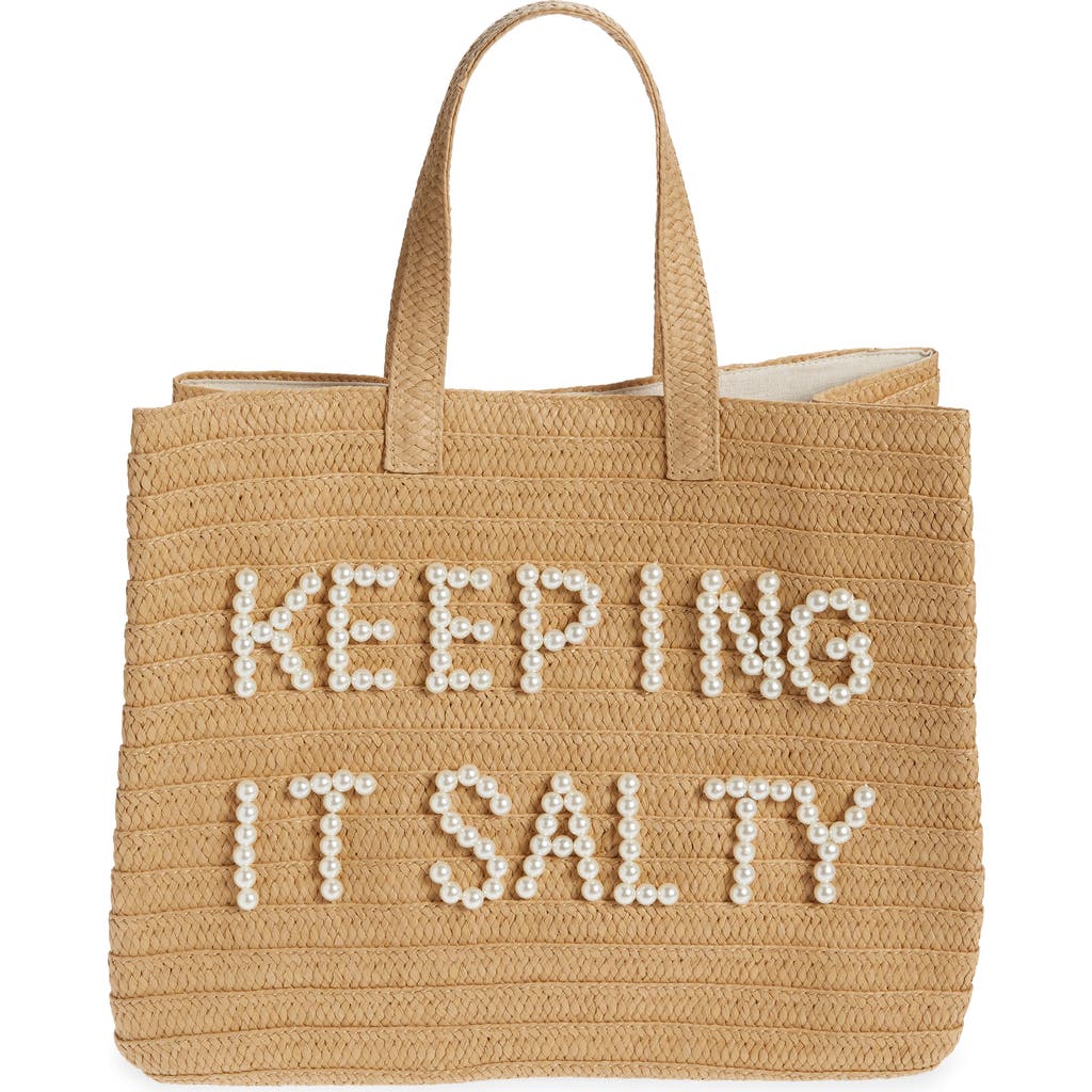 BTB Los Angeles btb Los Angeles Je T'aime Woven Tote