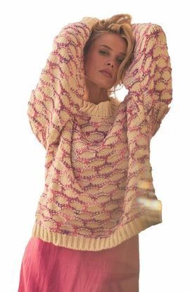 BTB Los Angeles BTB Los Angeles LOLA HONEYCOMB SWEATER