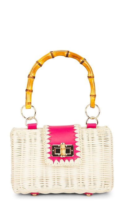 BTB Los Angeles BTB Los Angeles Mason Bamboo Clutch Bag