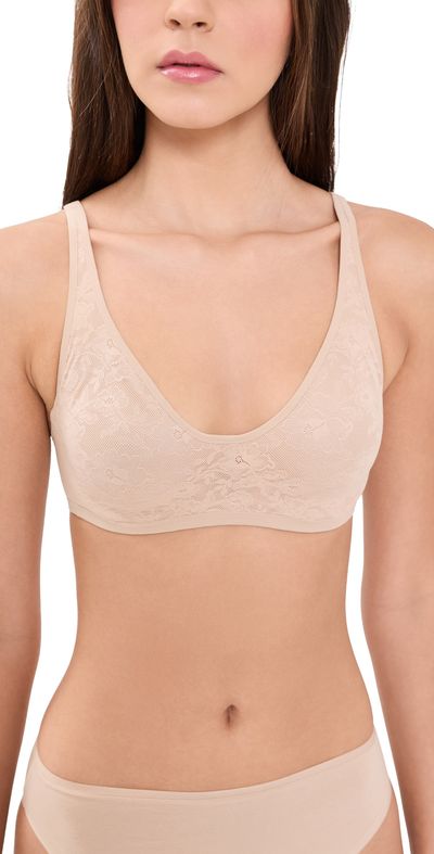 b.tempt'd by Wacoal b. tempt'd by Wacoal Effortlessly Lace Underwire Bra Au Natural