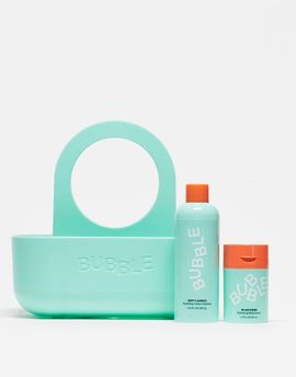 Bubble Bubble Shower Caddy Kit - Aqua Dry Skin-No color