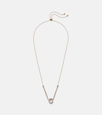 Bucherer Fine Jewellery Bucherer Fine Jewellery 18kt rose gold necklace with morganite and diamonds