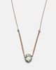 Bucherer Fine Jewellery Bucherer Fine Jewellery 18kt rose gold necklace with prasiolite and diamonds - 4