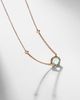 Bucherer Fine Jewellery Bucherer Fine Jewellery 18kt rose gold necklace with prasiolite and diamonds - 5