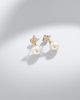 Bucherer Fine Jewellery Bucherer Fine Jewellery Bloom 18kt gold earrings with pearls and diamonds - 5
