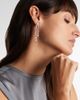 Bucherer Fine Jewellery Bucherer Fine Jewellery Diamond Twist 18kt white gold drop earrings with diamonds - 2