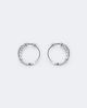 Bucherer Fine Jewellery Bucherer Fine Jewellery Diamond Twist 18kt white gold earrings with diamonds - 4