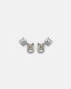 Bucherer Fine Jewellery Bucherer Fine Jewellery Inner Fire 18kt white gold earrings with diamonds - 1