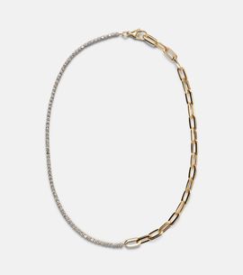 Bucherer Fine Jewellery Bucherer Fine Jewellery Link 18kt gold chain necklace with diamonds