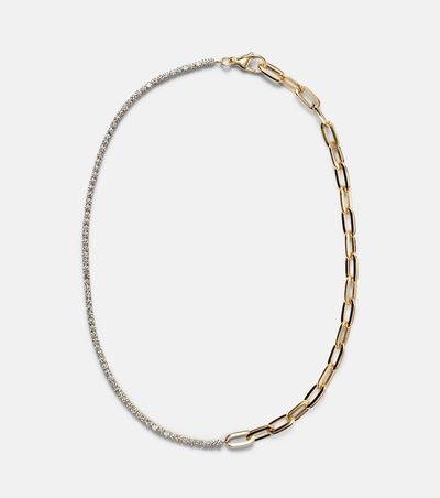 Bucherer Fine Jewellery Bucherer Fine Jewellery Link 18kt gold chain necklace with diamonds