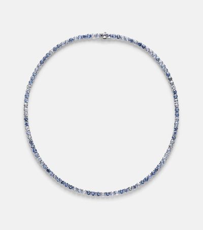 Bucherer Fine Jewellery Bucherer Fine Jewellery Pastello Ocean Breeze 18kt white gold necklace with sapphires