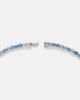 Bucherer Fine Jewellery Bucherer Fine Jewellery Pastello Ocean Breeze 18kt white gold necklace with sapphires - 6