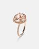Bucherer Fine Jewellery Bucherer Fine Jewellery Peekaboo 18kt rose gold ring with morganite and diamonds - 4