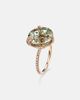Bucherer Fine Jewellery Bucherer Fine Jewellery Peekaboo 18kt rose gold ring with prasiolite and diamonds - 4