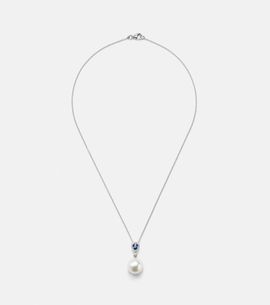 Bucherer Fine Jewellery Bucherer Fine Jewellery Romance 18kt white gold necklace with sapphires and gemstones