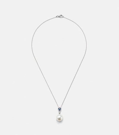 Bucherer Fine Jewellery Bucherer Fine Jewellery Romance 18kt white gold necklace with sapphires and gemstones